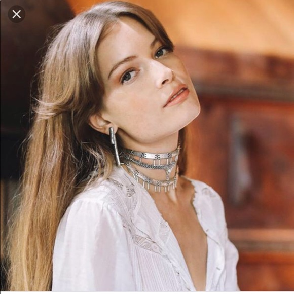 BNWB the2bandits Sundrop Choker 14k Gold Opal - Picture 4 of 5